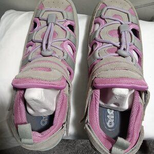 Orthofeet  size:9.5 M, Color:Pink and beige